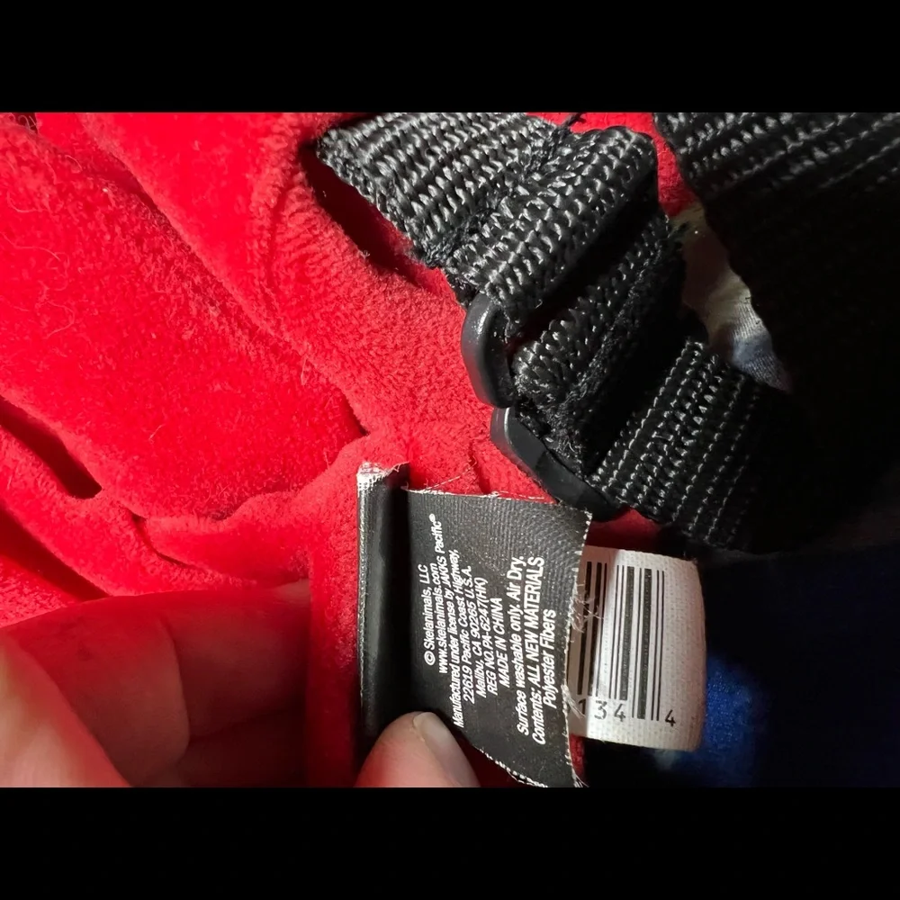 Red Dax Skelanimals Backpack RARE - Picture 11 of 16